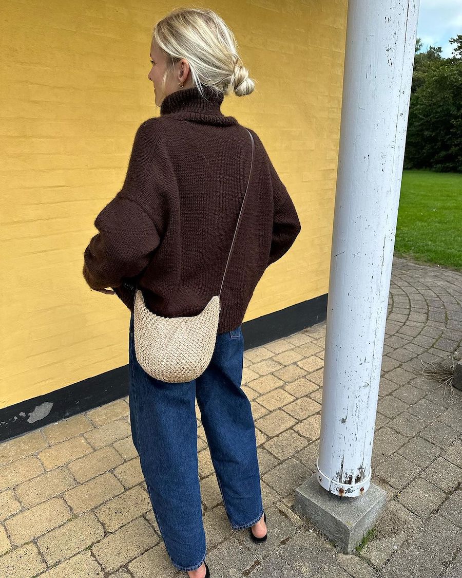 PetiteKnit podszewka 58 cm do torby z okrągłym dnem