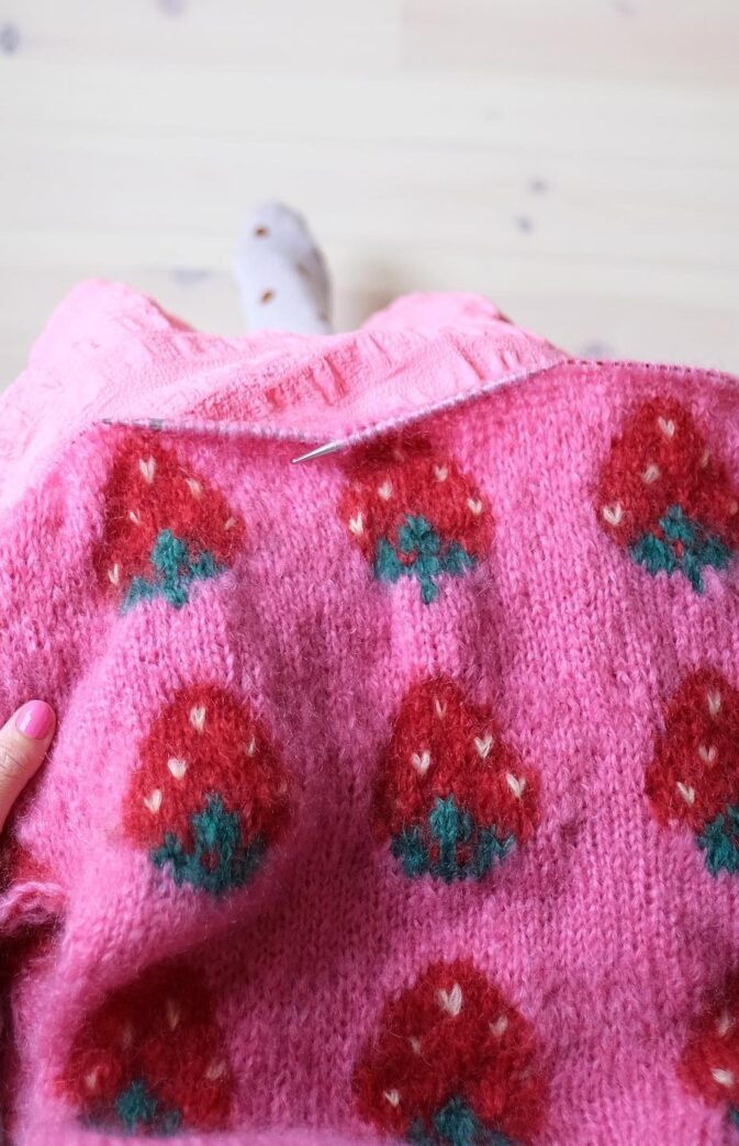 Fruity Sweater Strawberry Zestaw HipKnit