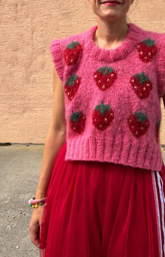 Fruity Vest Strawberry Zestaw HipKnit