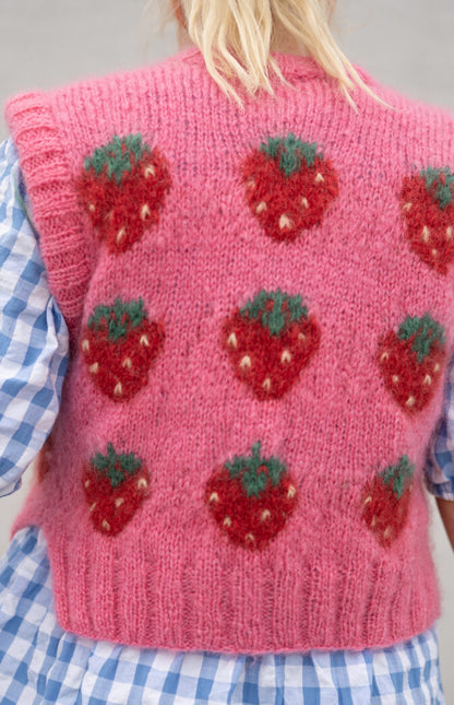 Fruity Vest Strawberry Zestaw HipKnit