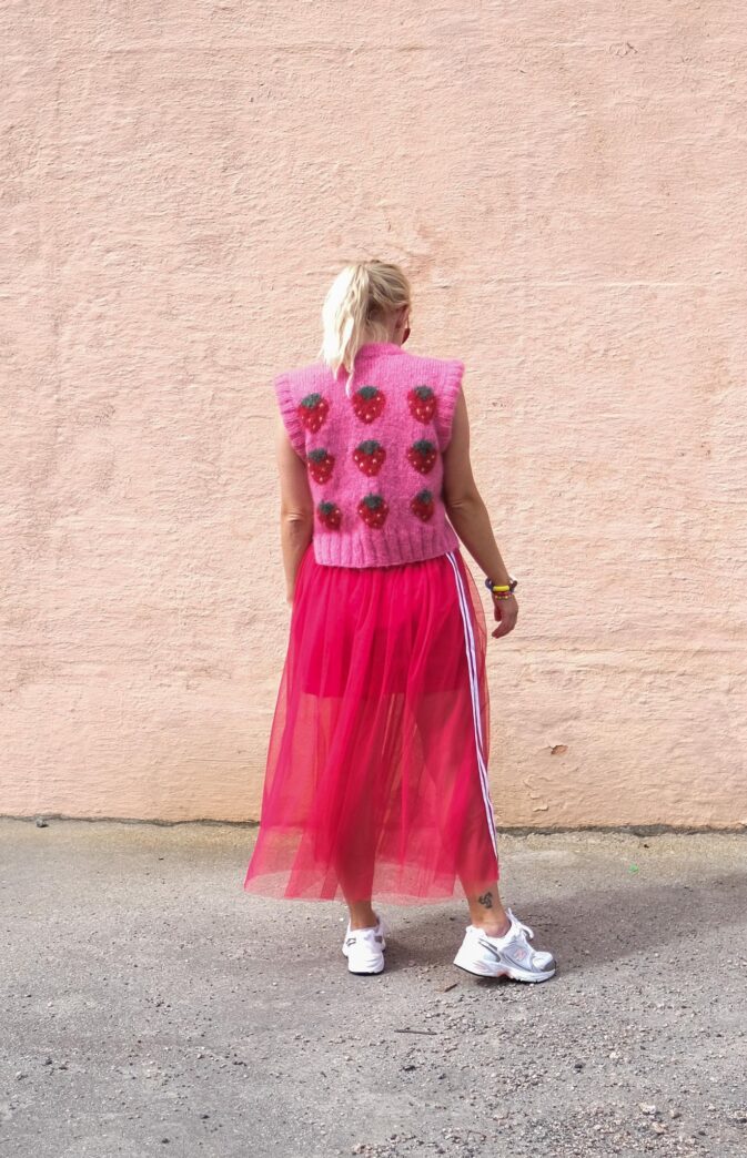 Fruity Vest Strawberry Zestaw HipKnit