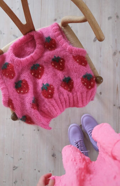 Fruity Vest Strawberry Zestaw HipKnit