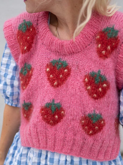 Fruity Vest Strawberry Zestaw HipKnit