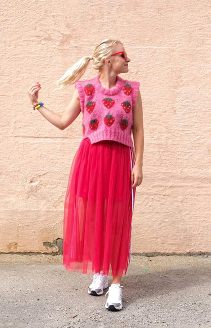 Fruity Vest Strawberry Zestaw HipKnit