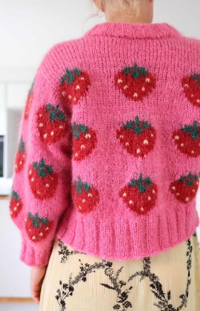 Fruity Sweater Strawberry Zestaw HipKnit