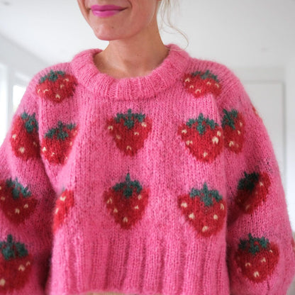 Fruity Sweater Strawberry Zestaw HipKnit