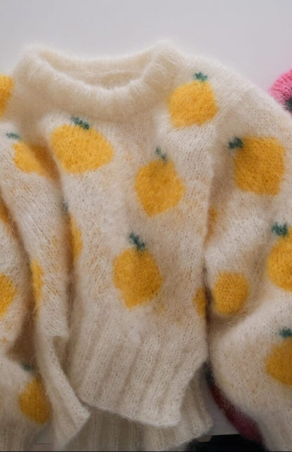 Fruity Sweater Lemon Zestaw HipKnit