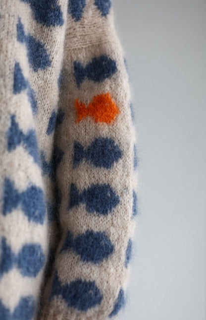 Fluffy Fishy Sweater Zestaw HipKnit