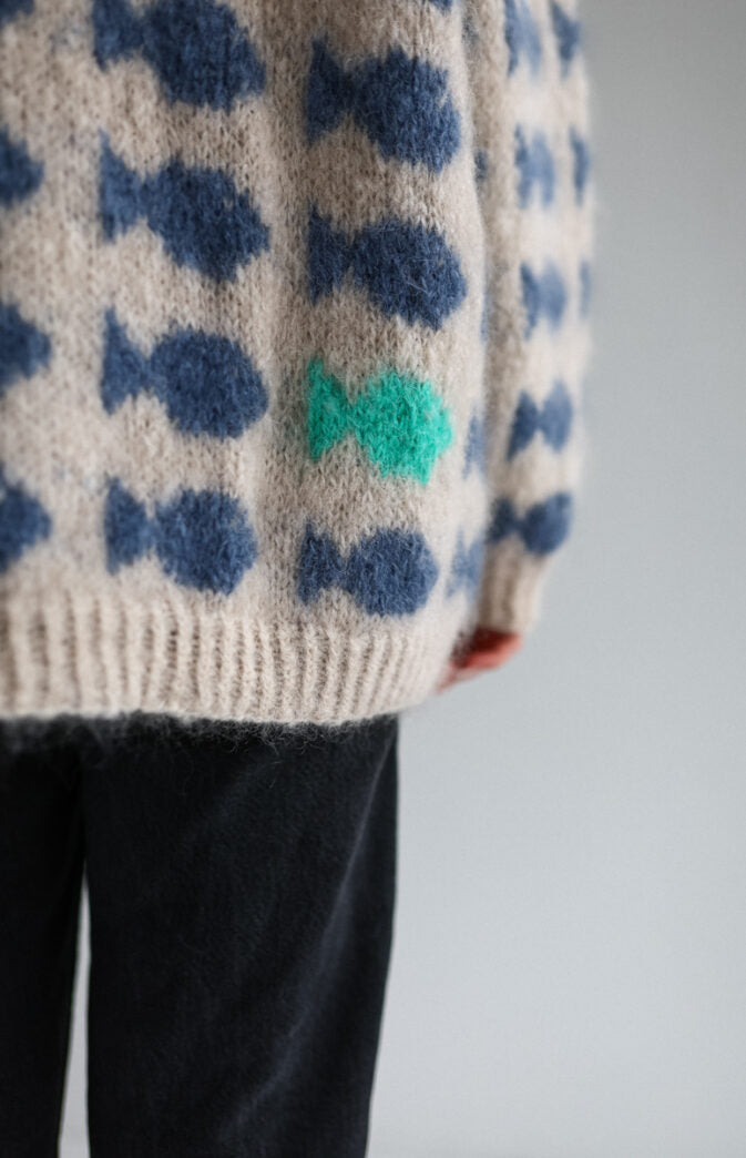 Fluffy Fishy Sweater Zestaw HipKnit