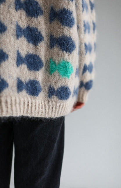 Fluffy Fishy Sweater Zestaw HipKnit