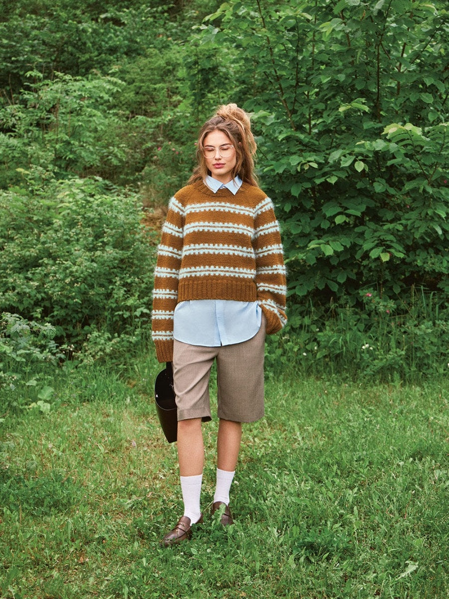 Ridge Sweater [EN] [Wzór w formie papierowej]