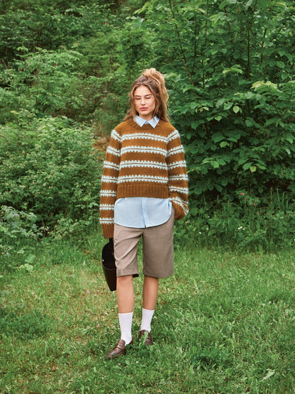 Ridge Sweater [EN] [Wzór w formie papierowej]