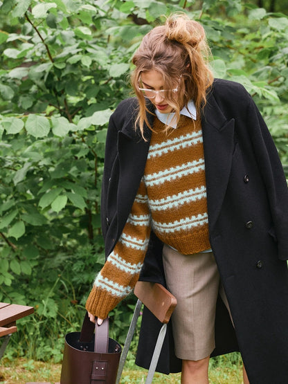 Ridge Sweater [EN] [Wzór w formie papierowej]