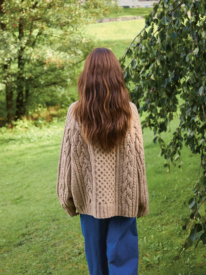 Wilbur Cable Sweater [EN] [Wzór w formie papierowej]