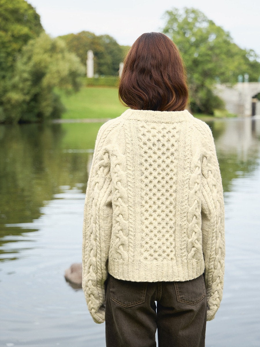 Wilbur Cable Sweater [EN] [Wzór w formie papierowej]