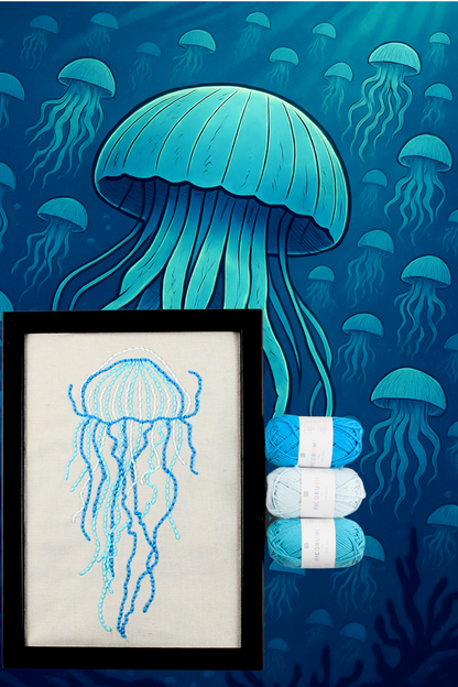 Zestaw Punch Needle - Jellyfish
