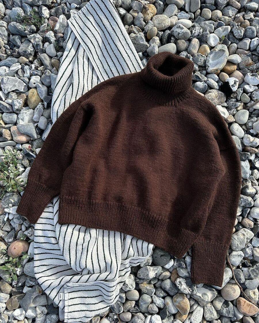 Chestnut Sweater [EN + PL] [Wzór w formie papierowej]