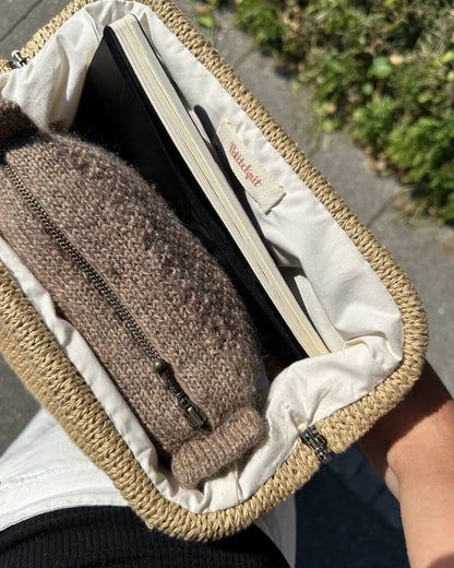 Duża Rama torebki Clutch PetiteKnit