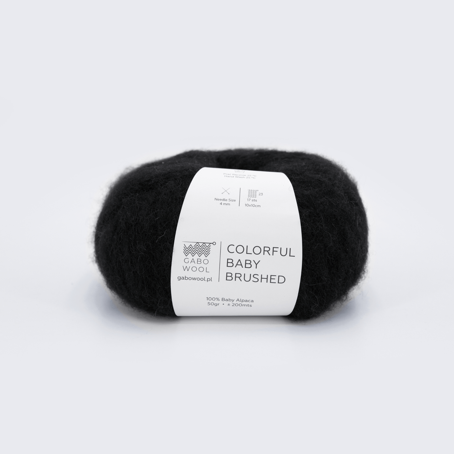 Włóczki stacjonarnie Kraków | GABO WOOL | Colorful Baby Brushed | 500