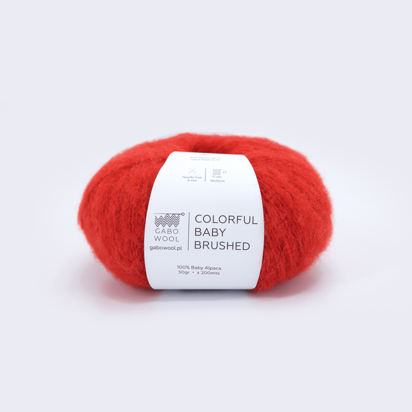 Włóczki stacjonarnie Kraków | GABO WOOL | Colorful Baby Brushed | 7383