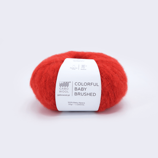 Włóczki stacjonarnie Kraków | GABO WOOL | Colorful Baby Brushed | 7383