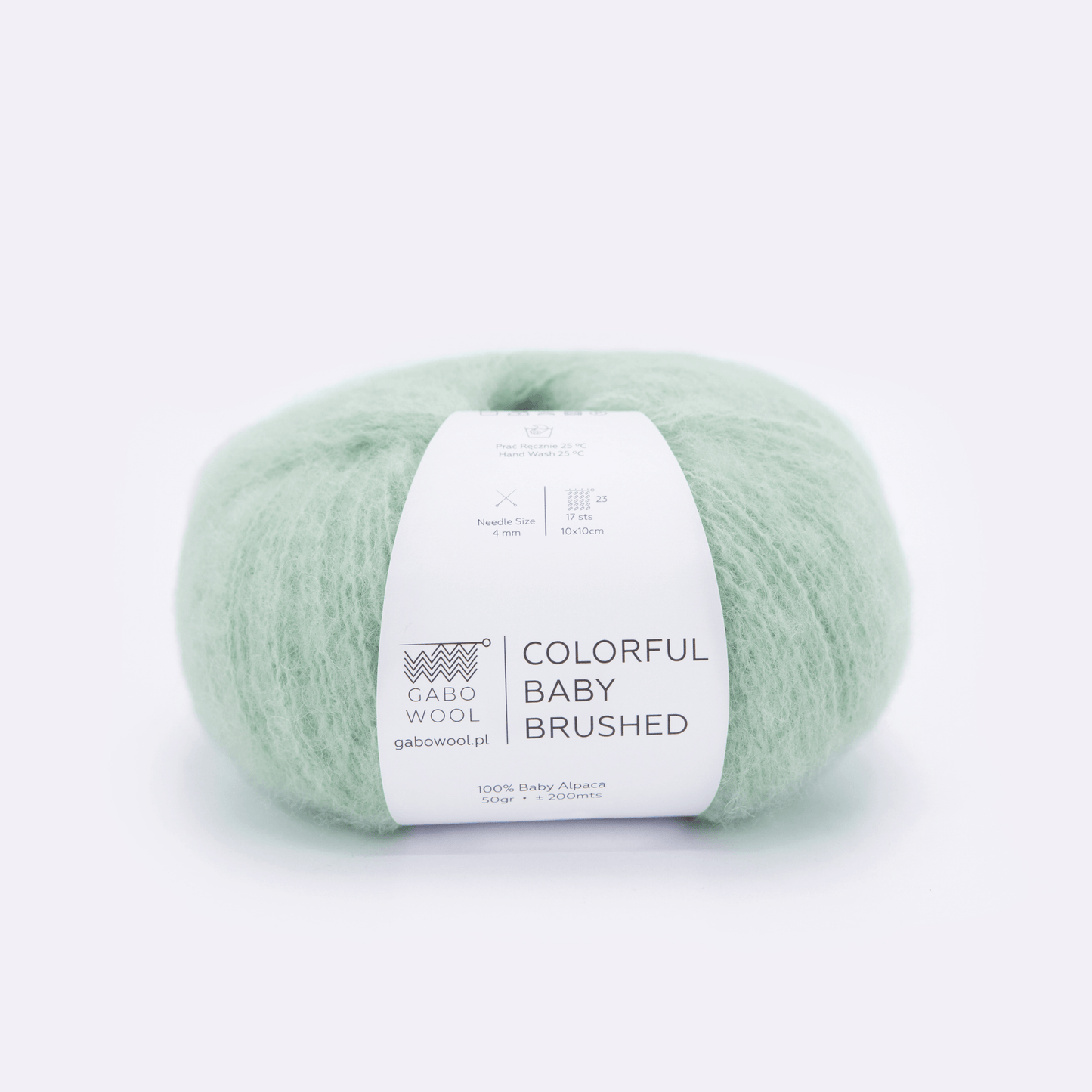 Włóczki stacjonarnie Kraków | GABO WOOL | Colorful Baby Brushed | 7298