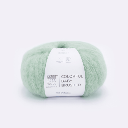 Włóczki stacjonarnie Kraków | GABO WOOL | Colorful Baby Brushed | 7298