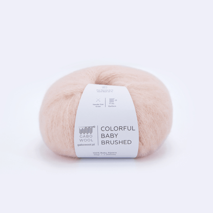 Włóczki stacjonarnie Kraków | GABO WOOL | Colorful Baby Brushed | 7194