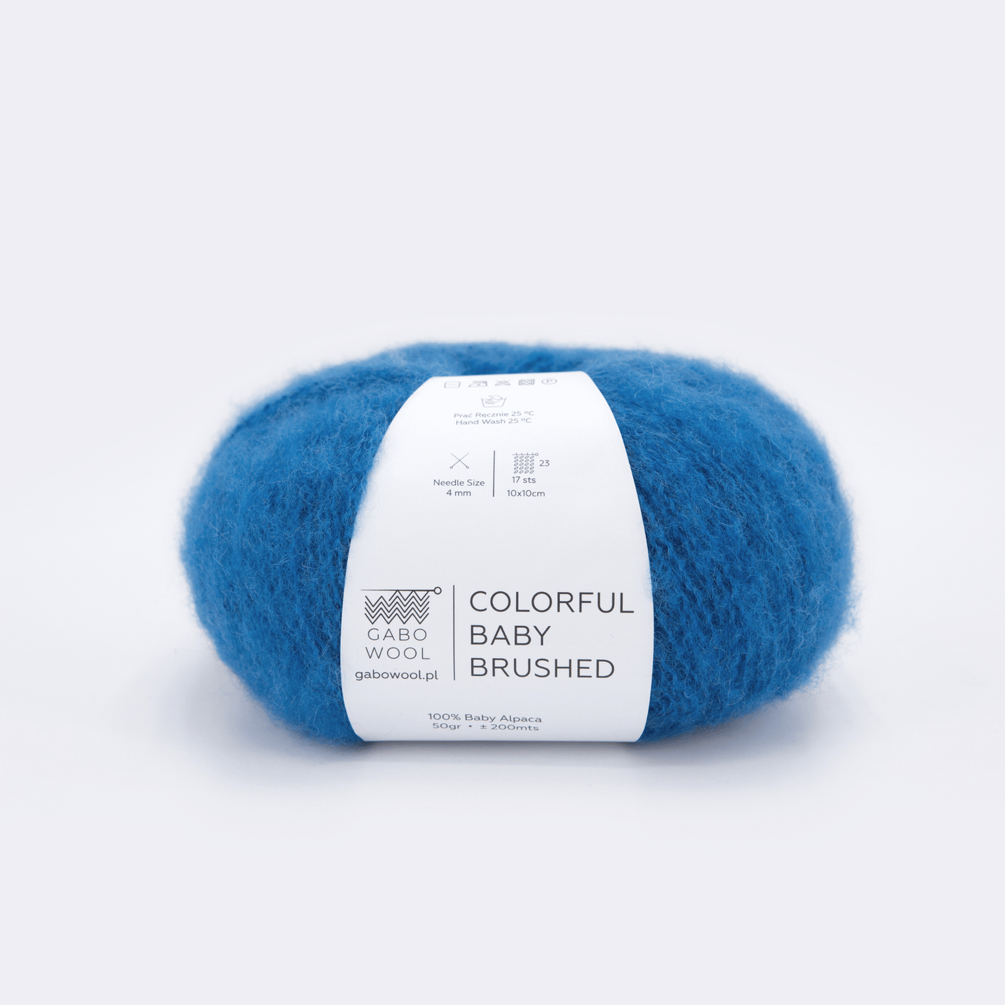Włóczki stacjonarnie Kraków | GABO WOOL | Colorful Baby Brushed | 7600