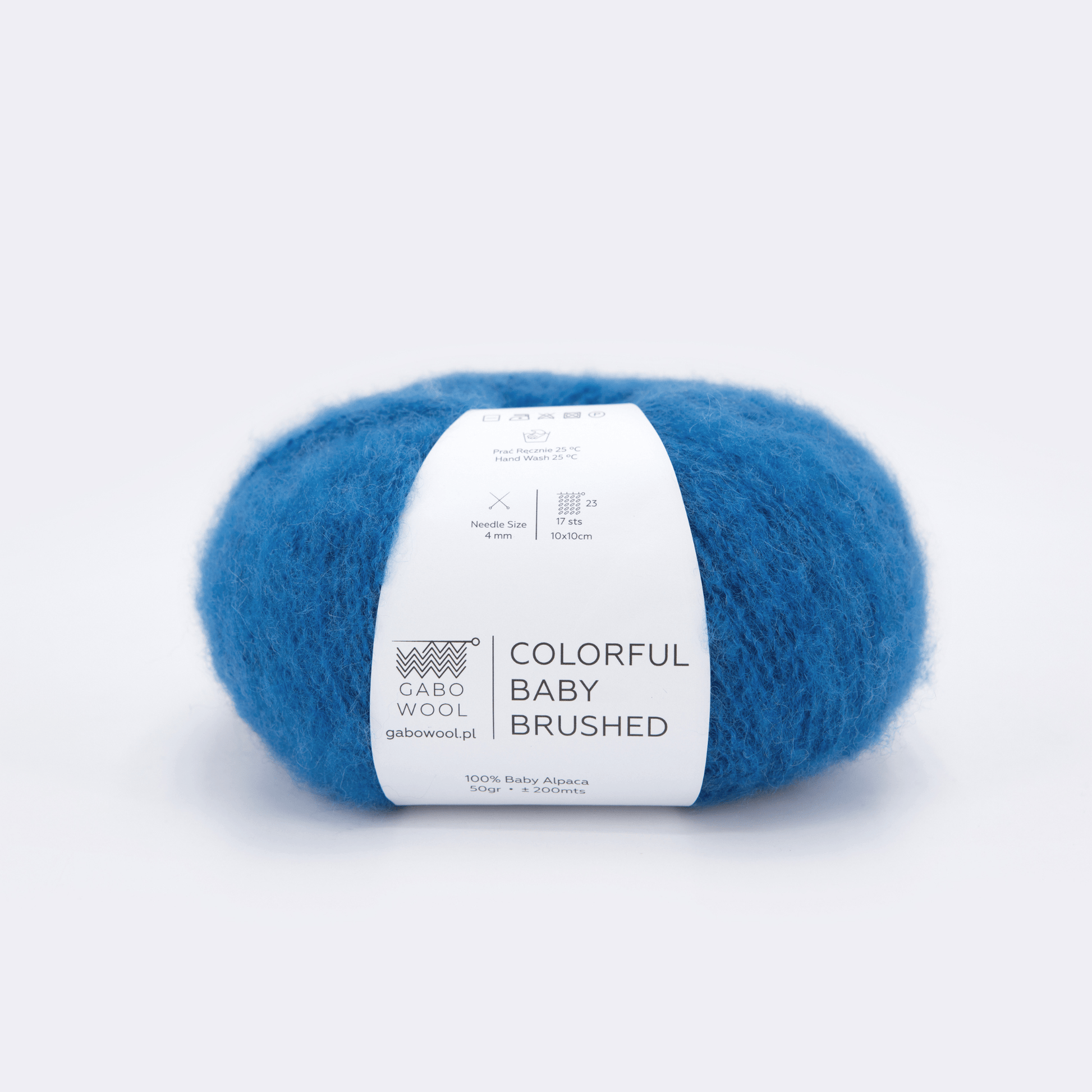 Włóczki stacjonarnie Kraków | GABO WOOL | Colorful Baby Brushed | 7600