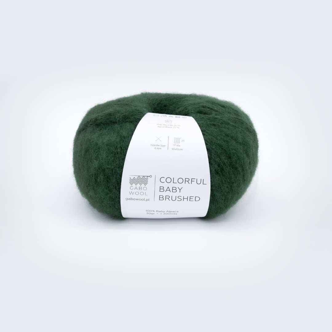 Włóczki stacjonarnie Kraków | GABO WOOL | Colorful Baby Brushed | 7172