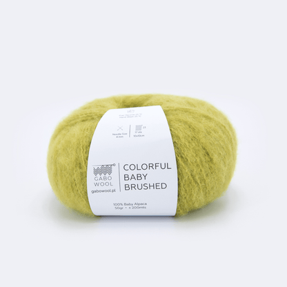 Włóczki stacjonarnie Kraków | GABO WOOL | Colorful Baby Brushed | 7178