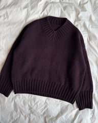 Hannah Sweater V-neck [EN + PL] [Wzór w formie papierowej]