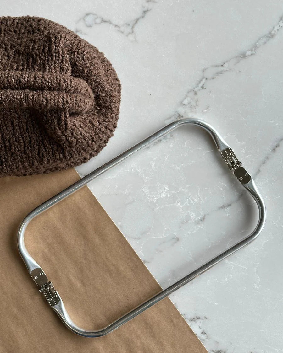 Duża Rama torebki Clutch PetiteKnit