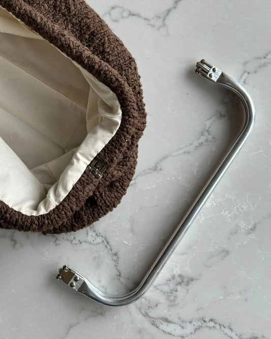 Duża Rama torebki Clutch PetiteKnit